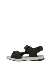 Sandali con strappi Verde Lumberjack