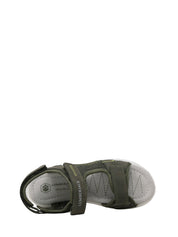 Sandali con strappi Verde Lumberjack