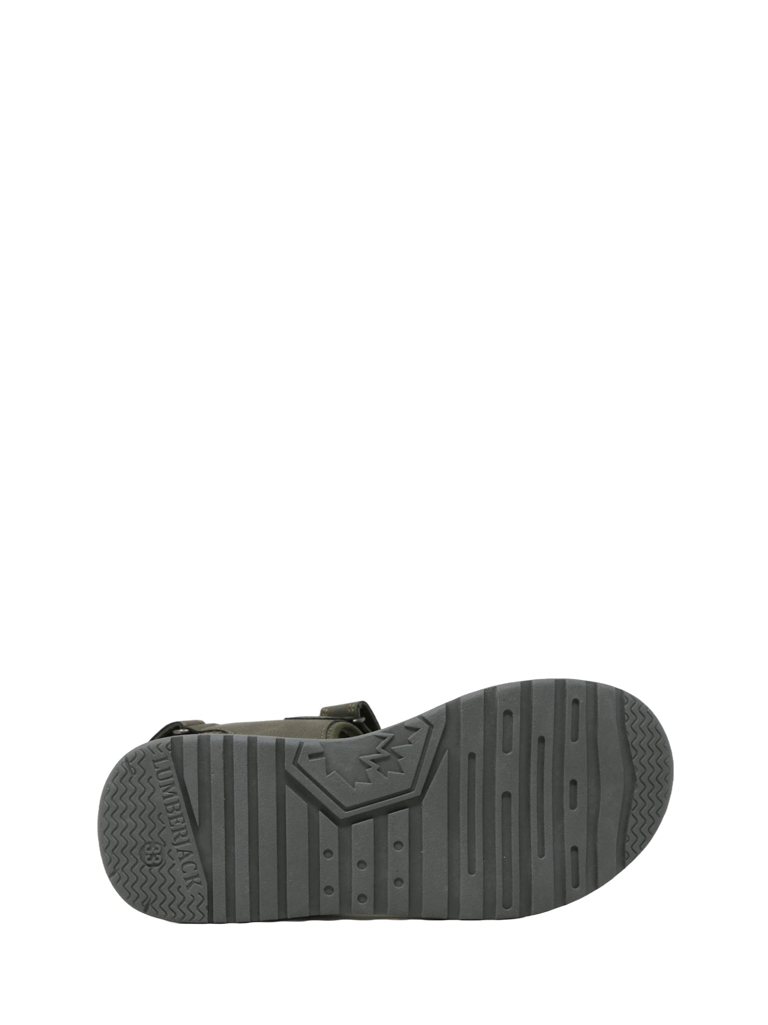 Sandali con strappi Verde Lumberjack