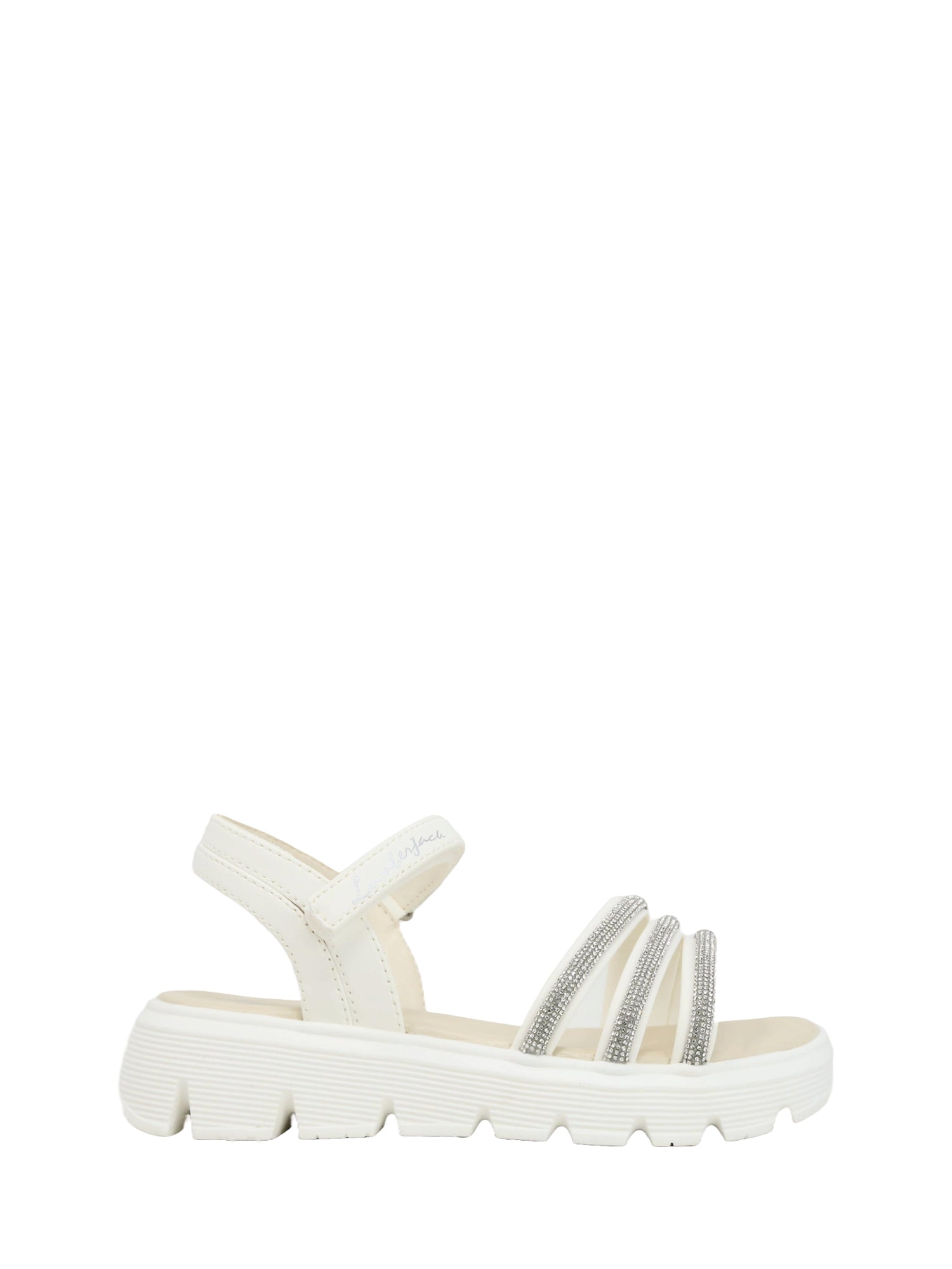 Sandali con strappi Bianco Lumberjack