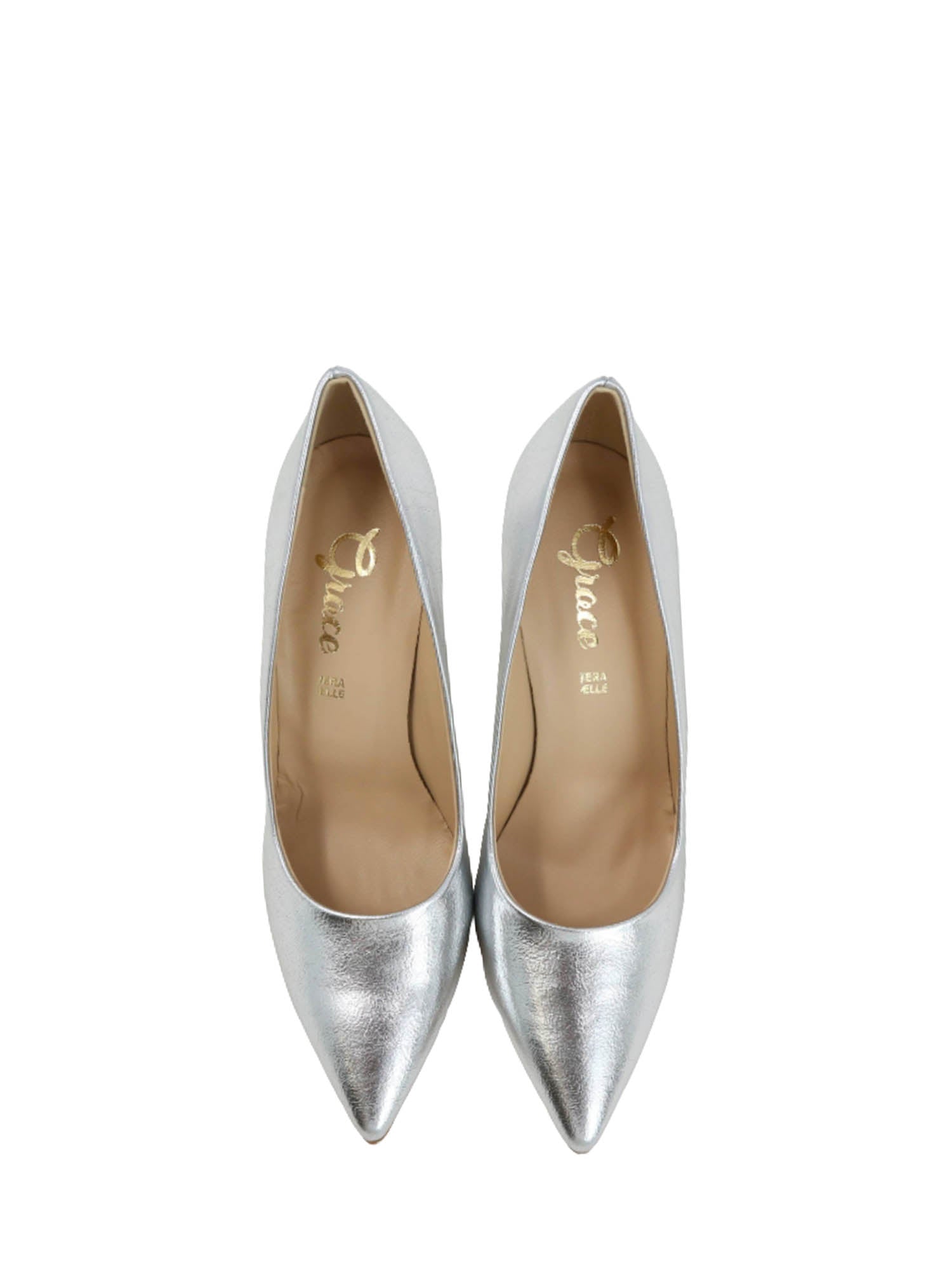 Decolleté Argentato Grace Shoes