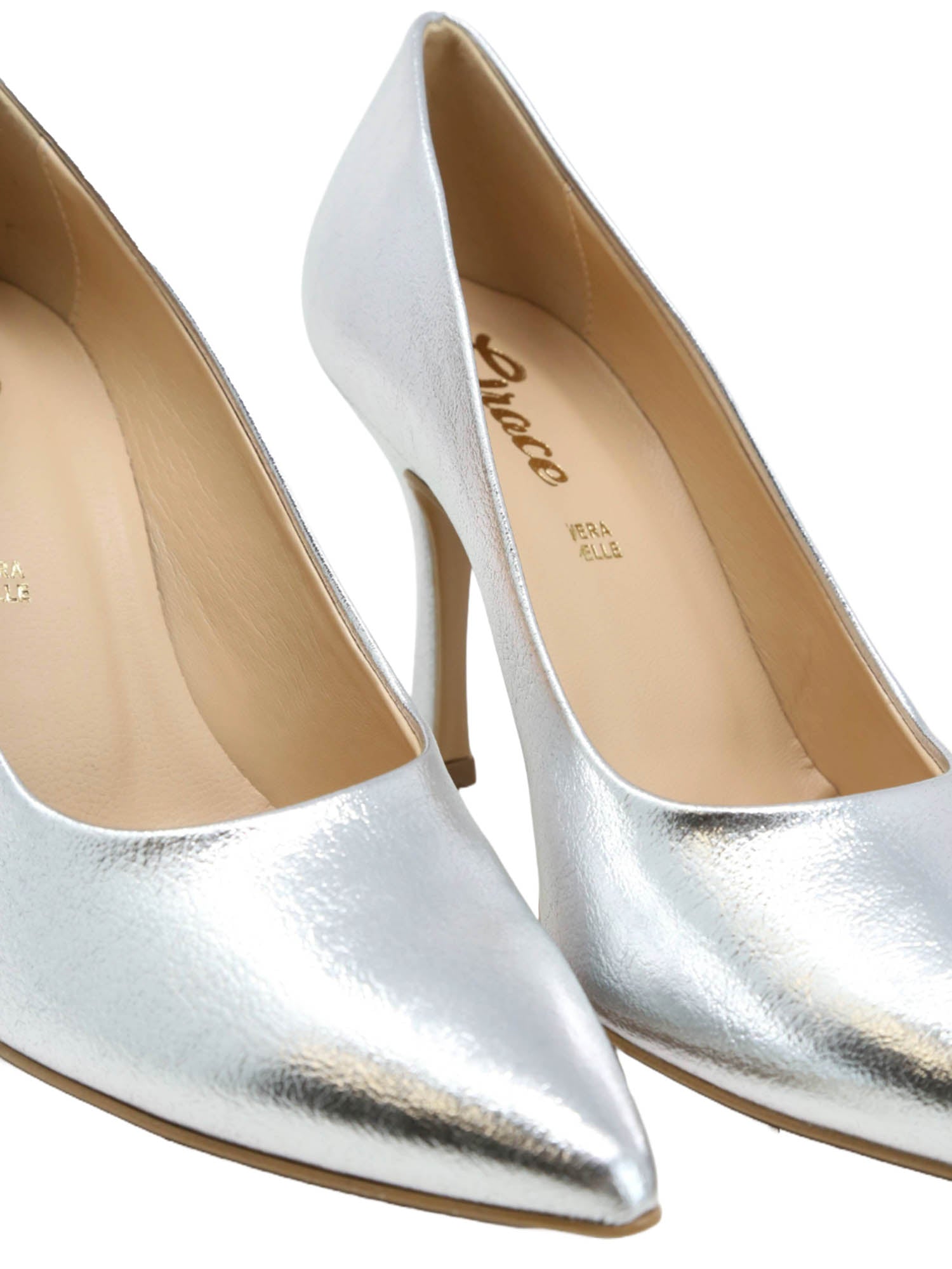 Decolleté Argentato Grace Shoes