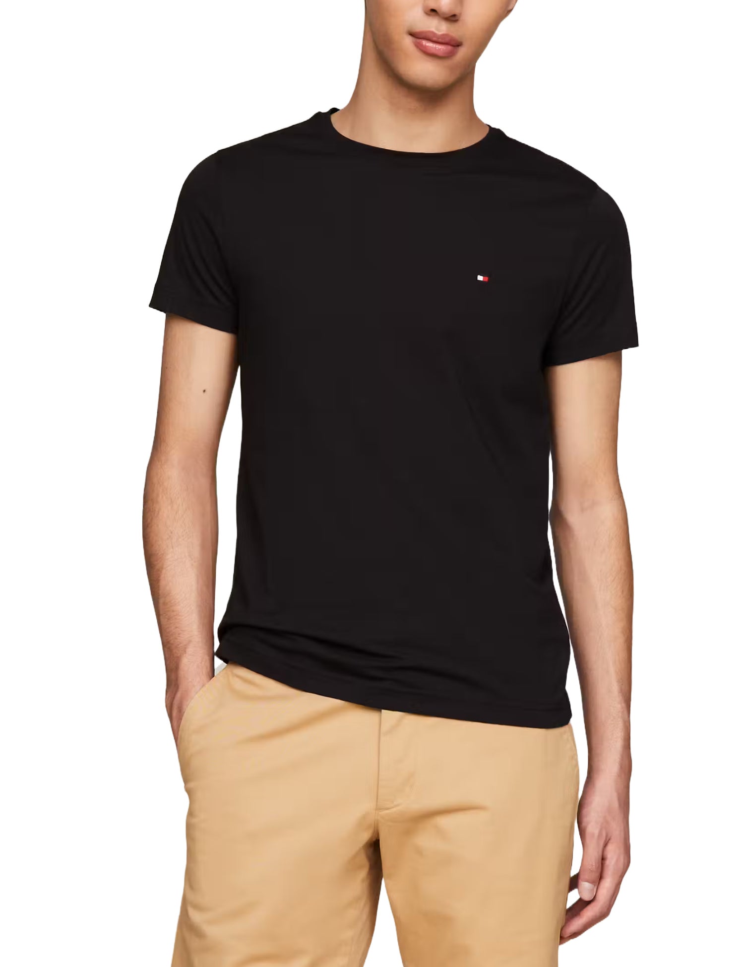 T-shirt Nero Tommy Hilfiger