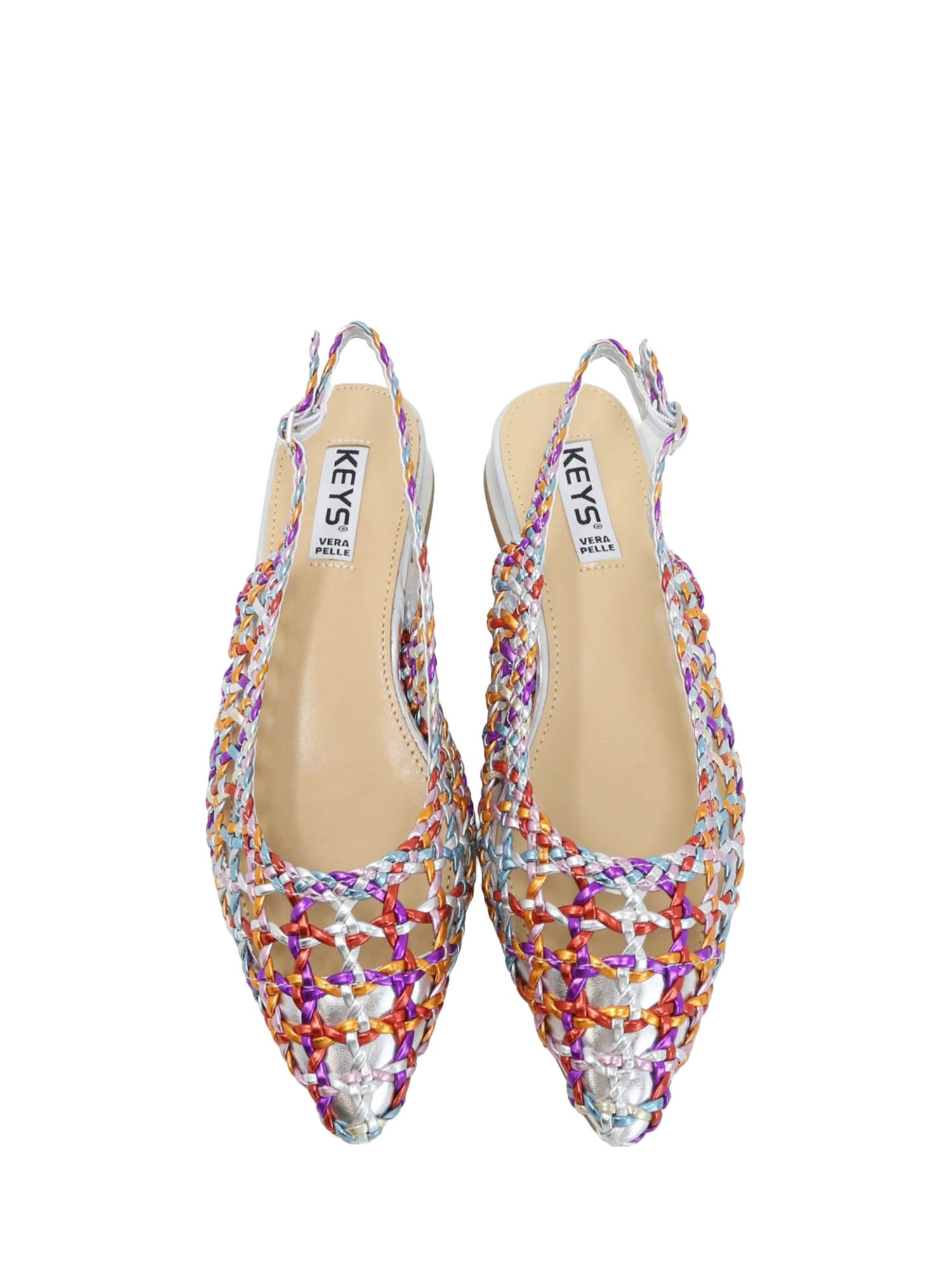 Sandali tacco Multicolore Keys