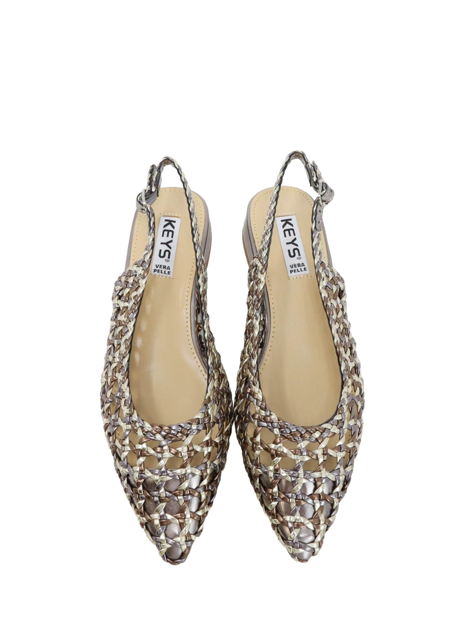 Sandali tacco Grigio Keys