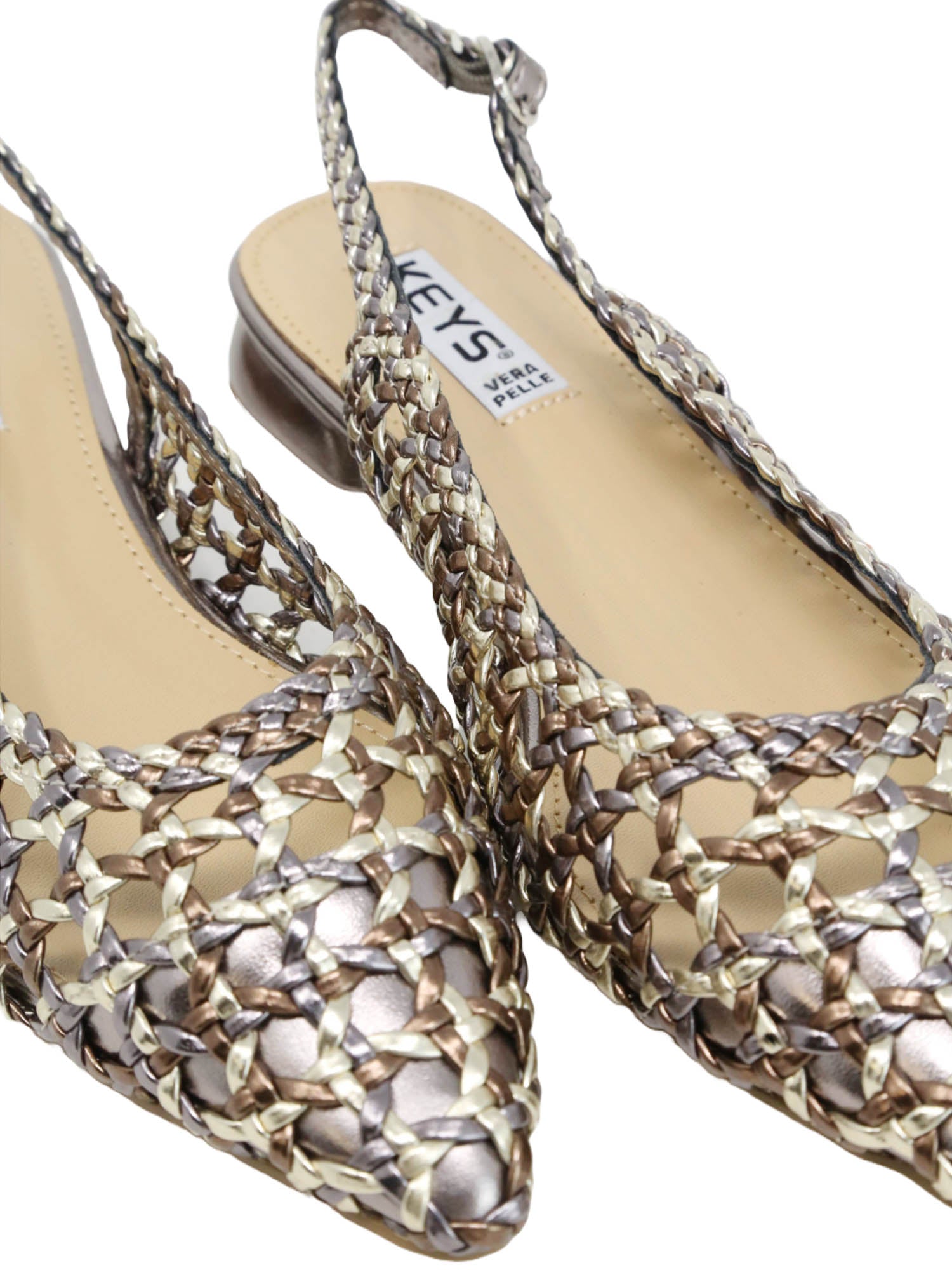 Sandali tacco Grigio Keys