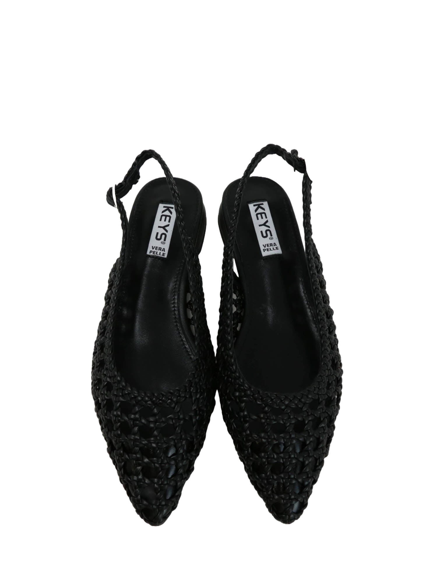 Sandali tacco Nero Keys