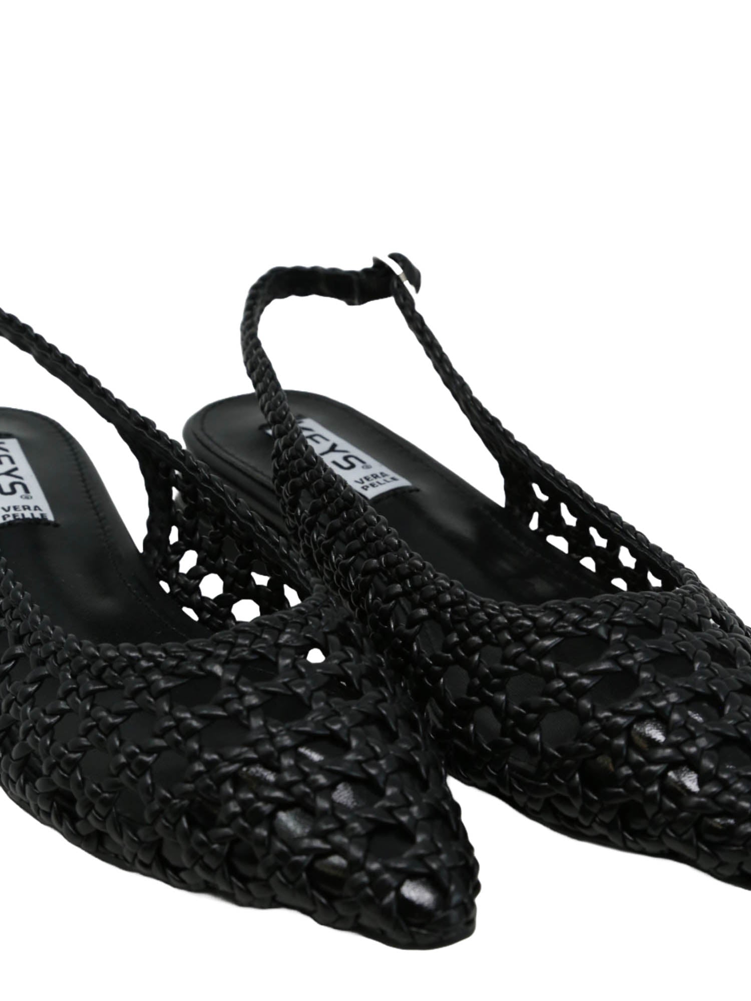 Sandali tacco Nero Keys