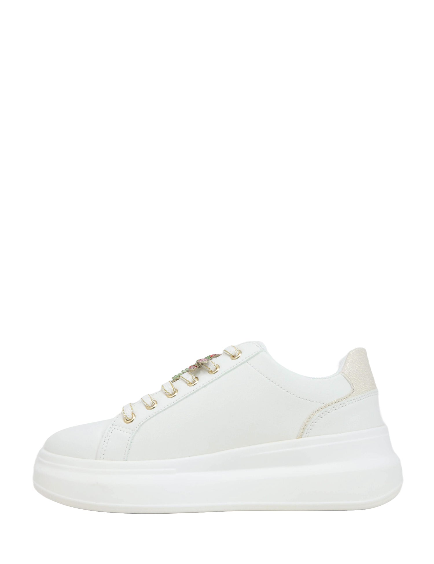 Sneakers Bianco Oro By Byblos