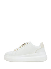 Sneakers Bianco Oro By Byblos