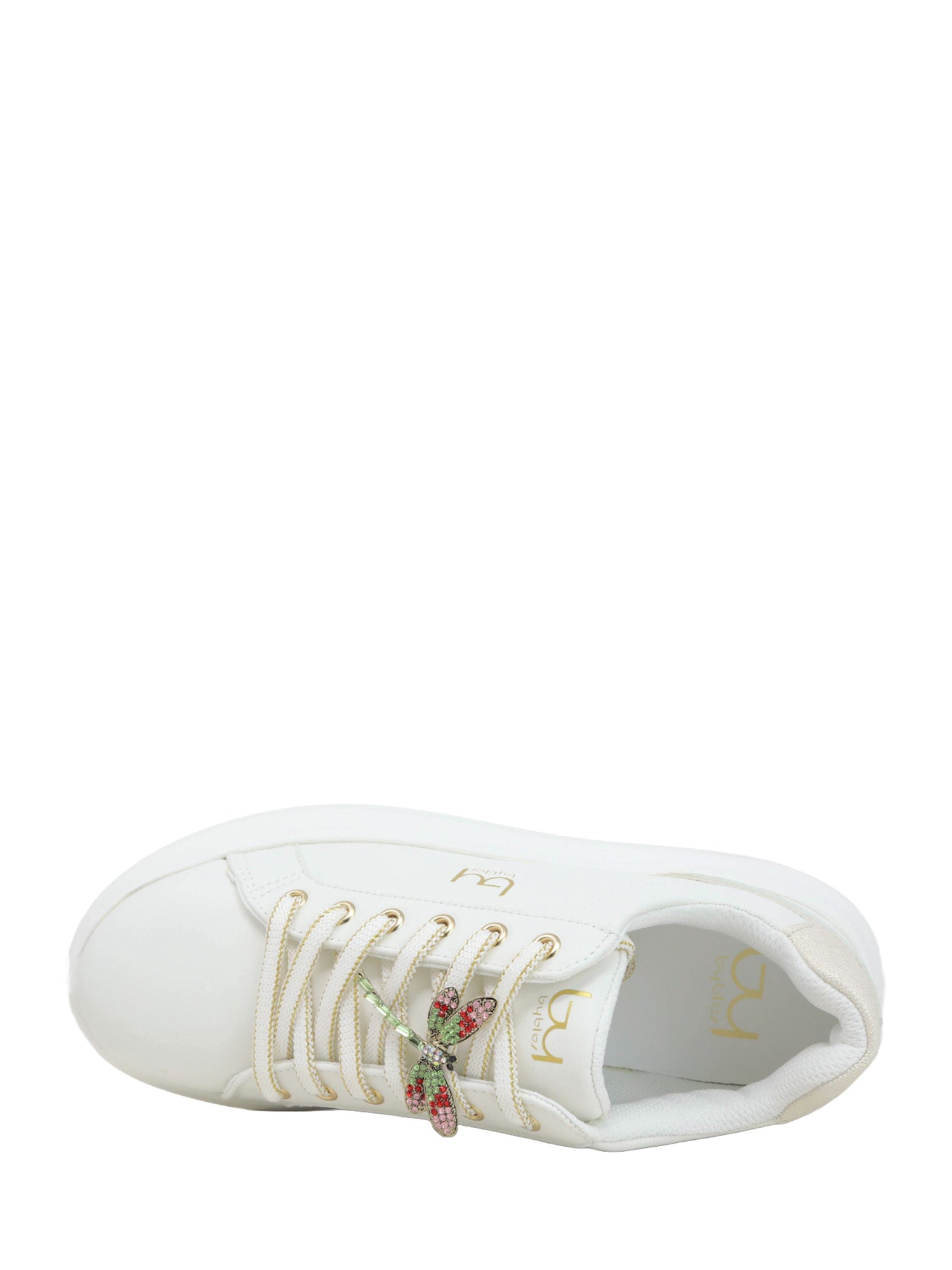 Sneakers Bianco Oro By Byblos