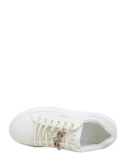 Sneakers Bianco Oro By Byblos