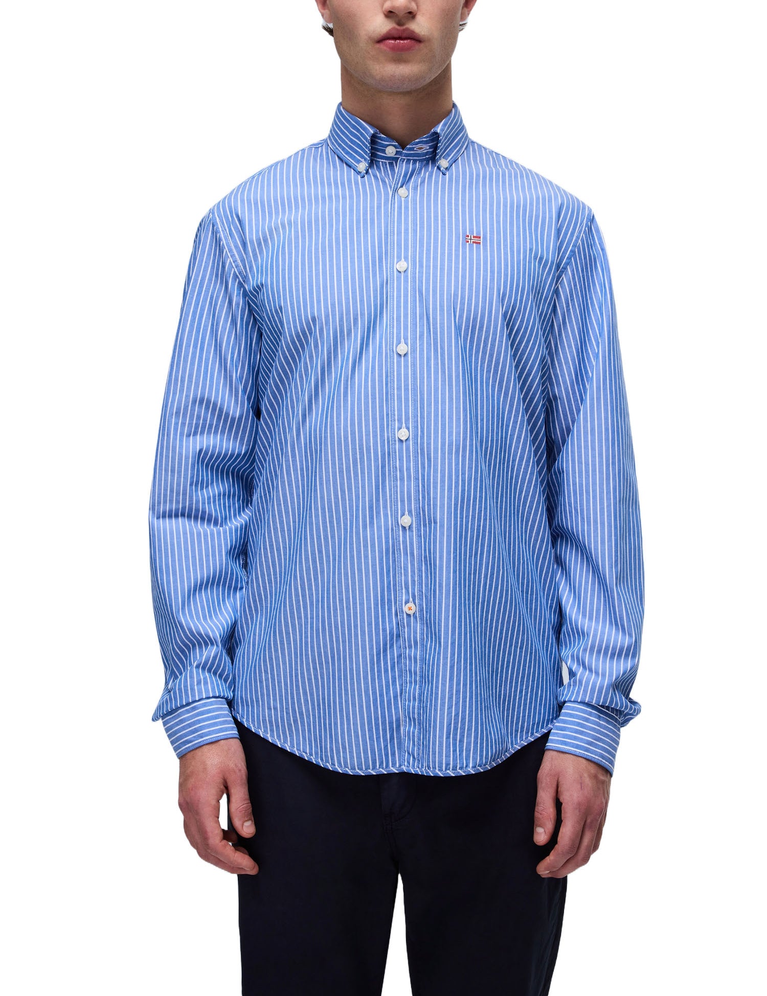 Camicie Celeste Napapijri