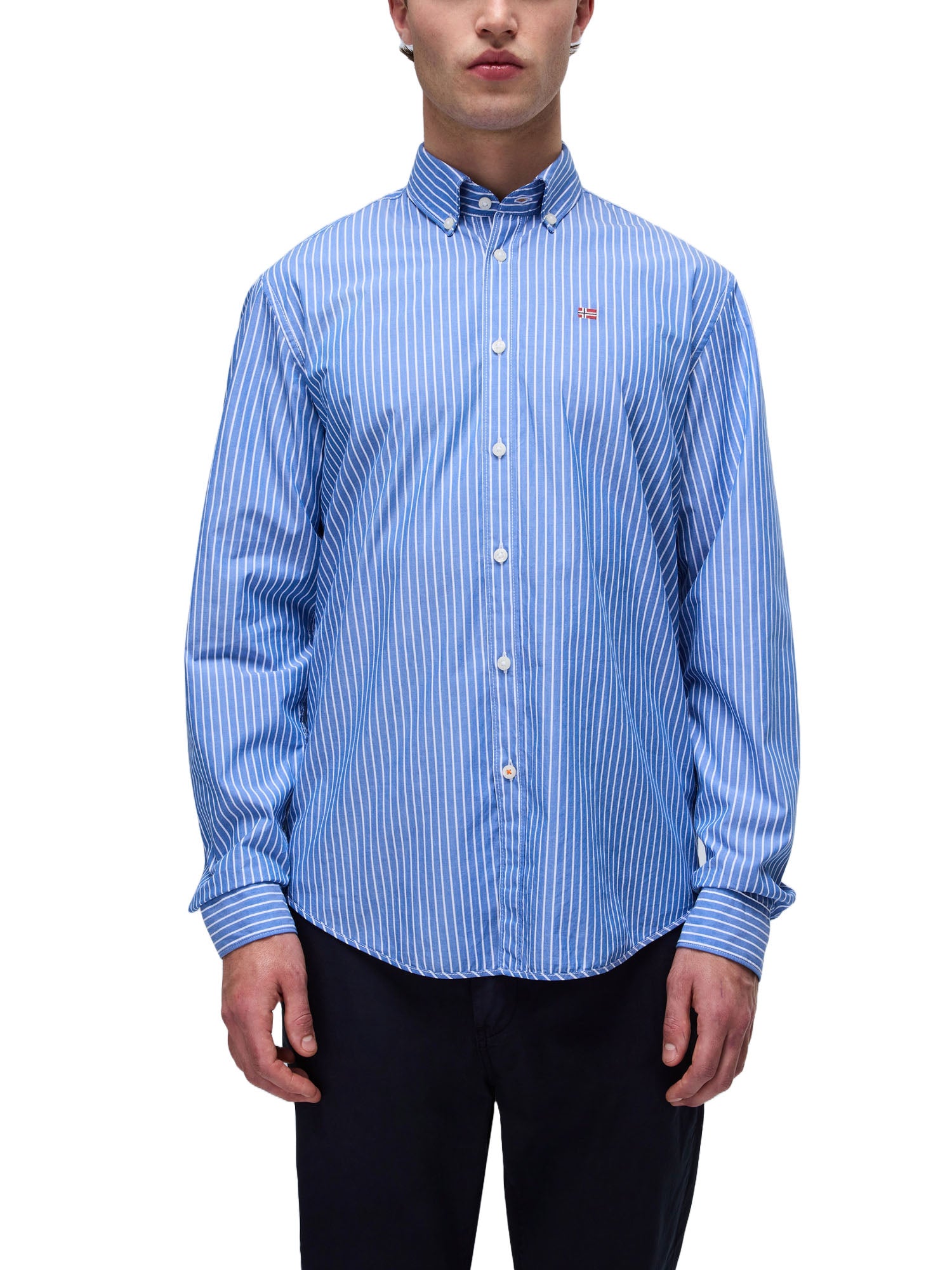 Camicie Celeste Napapijri