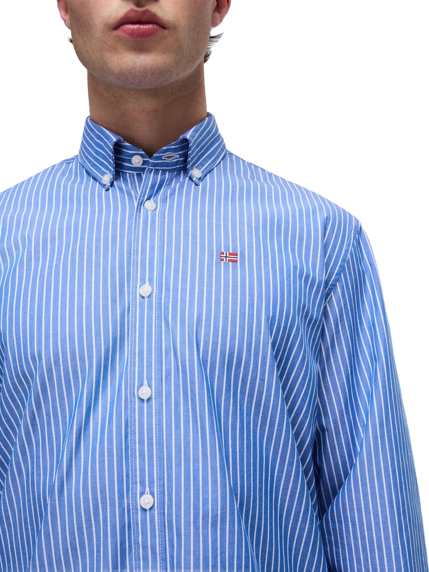 Camicie Celeste Napapijri