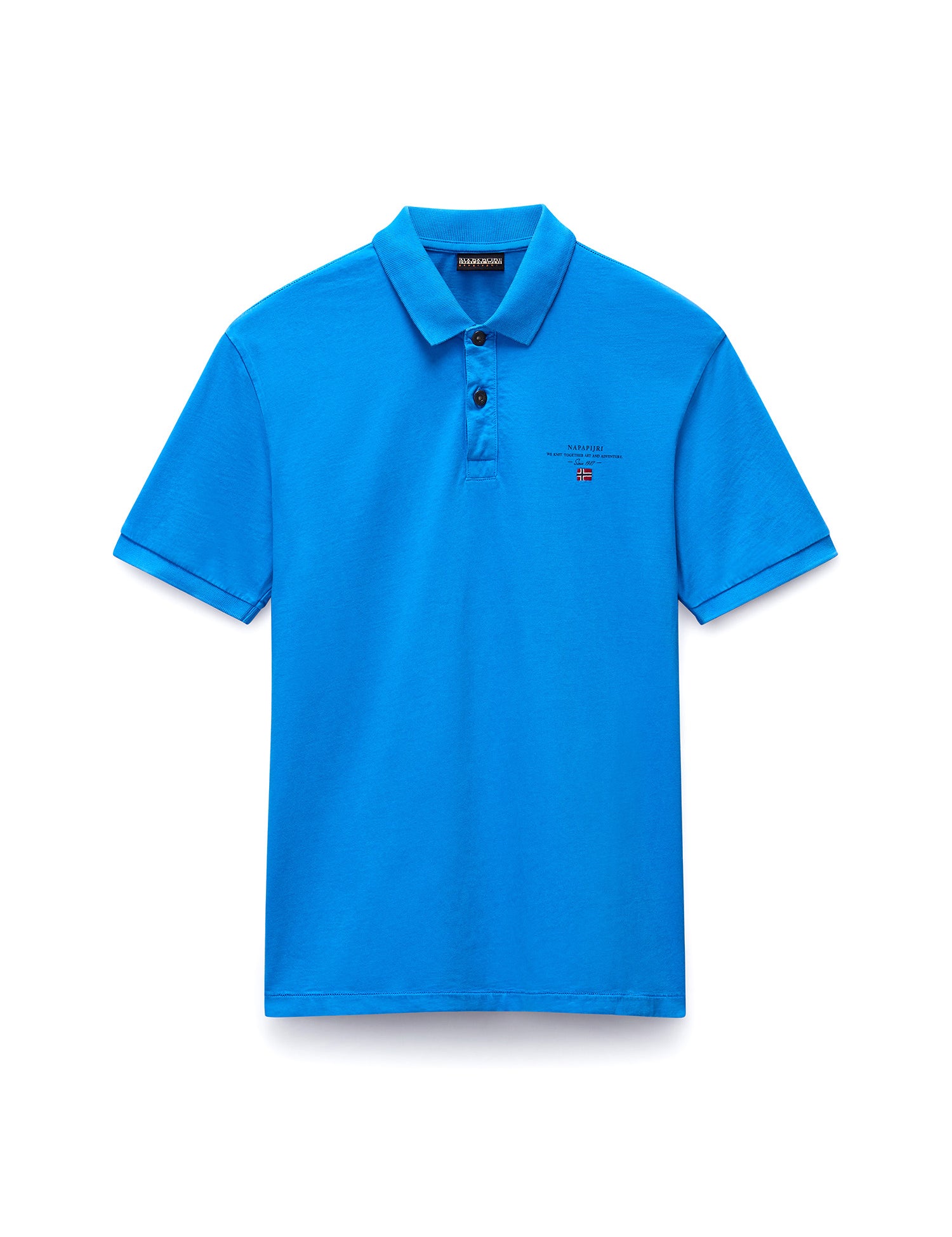 Polo Blu Chiaro Napapijri