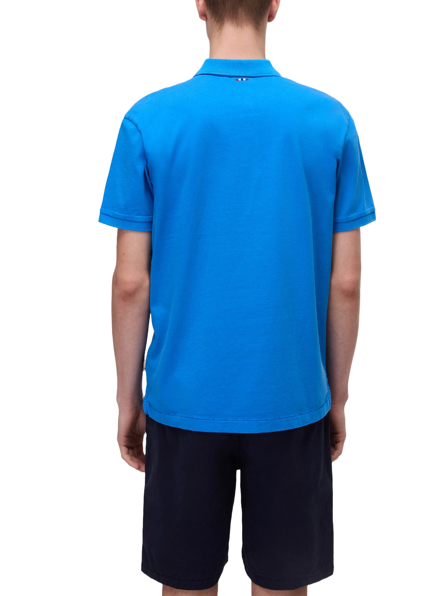 Polo Blu Chiaro Napapijri