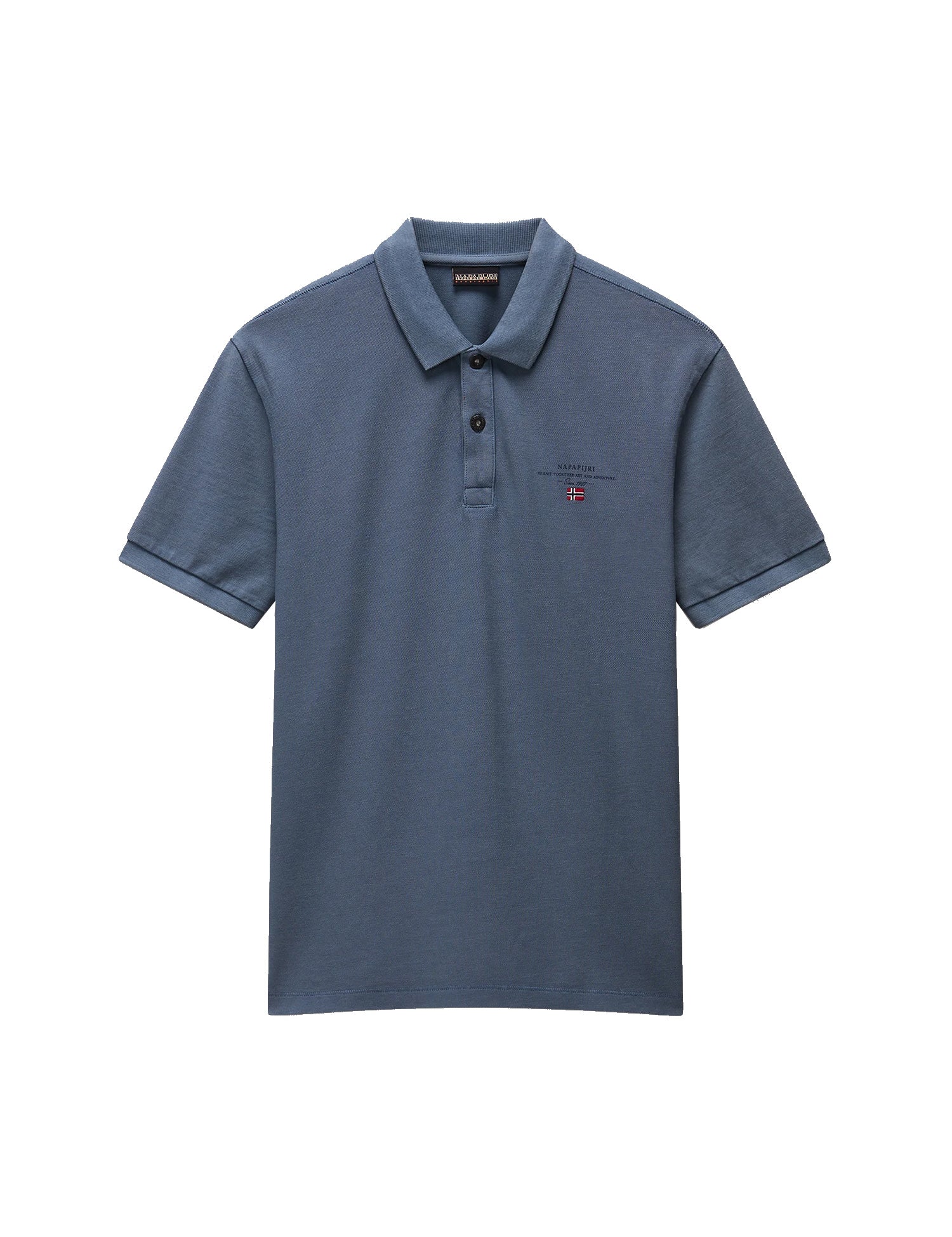 Polo Blu Chiaro Napapijri