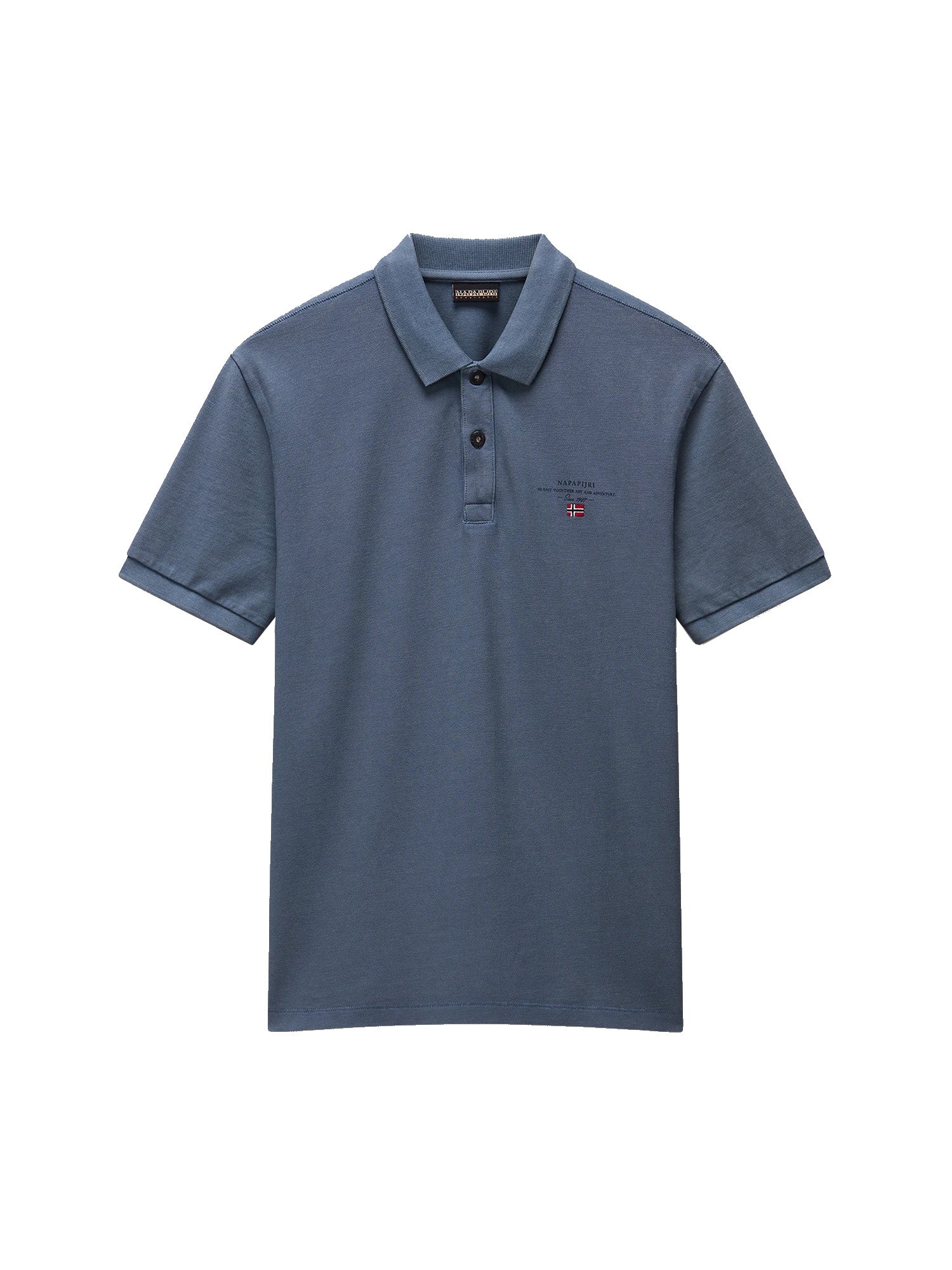 Polo Blu Chiaro Napapijri