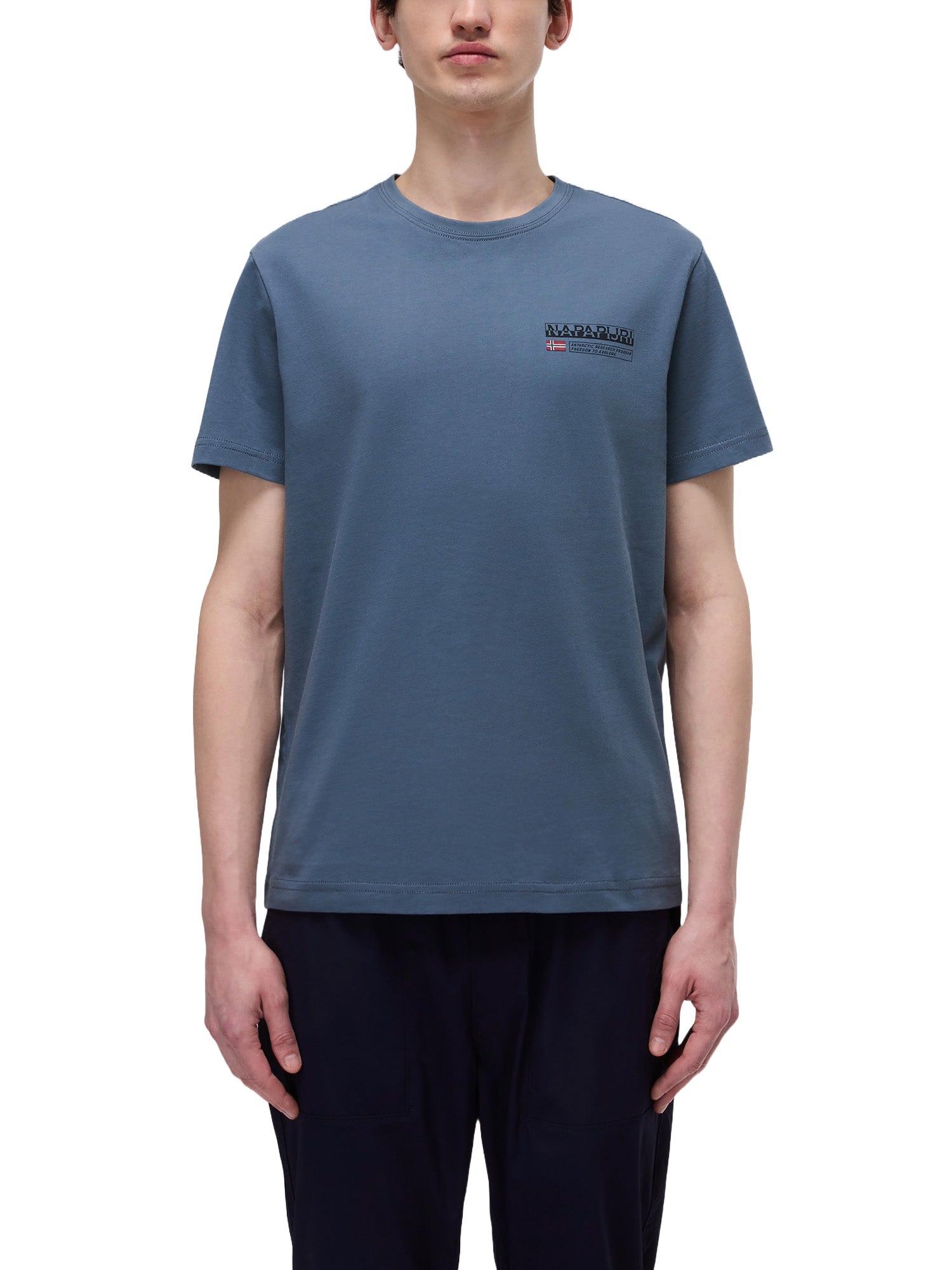 T-shirt Blu Chiaro Napapijri