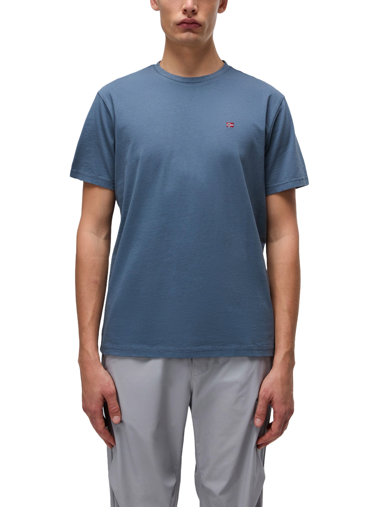 T-shirt Blu Chiaro Napapijri