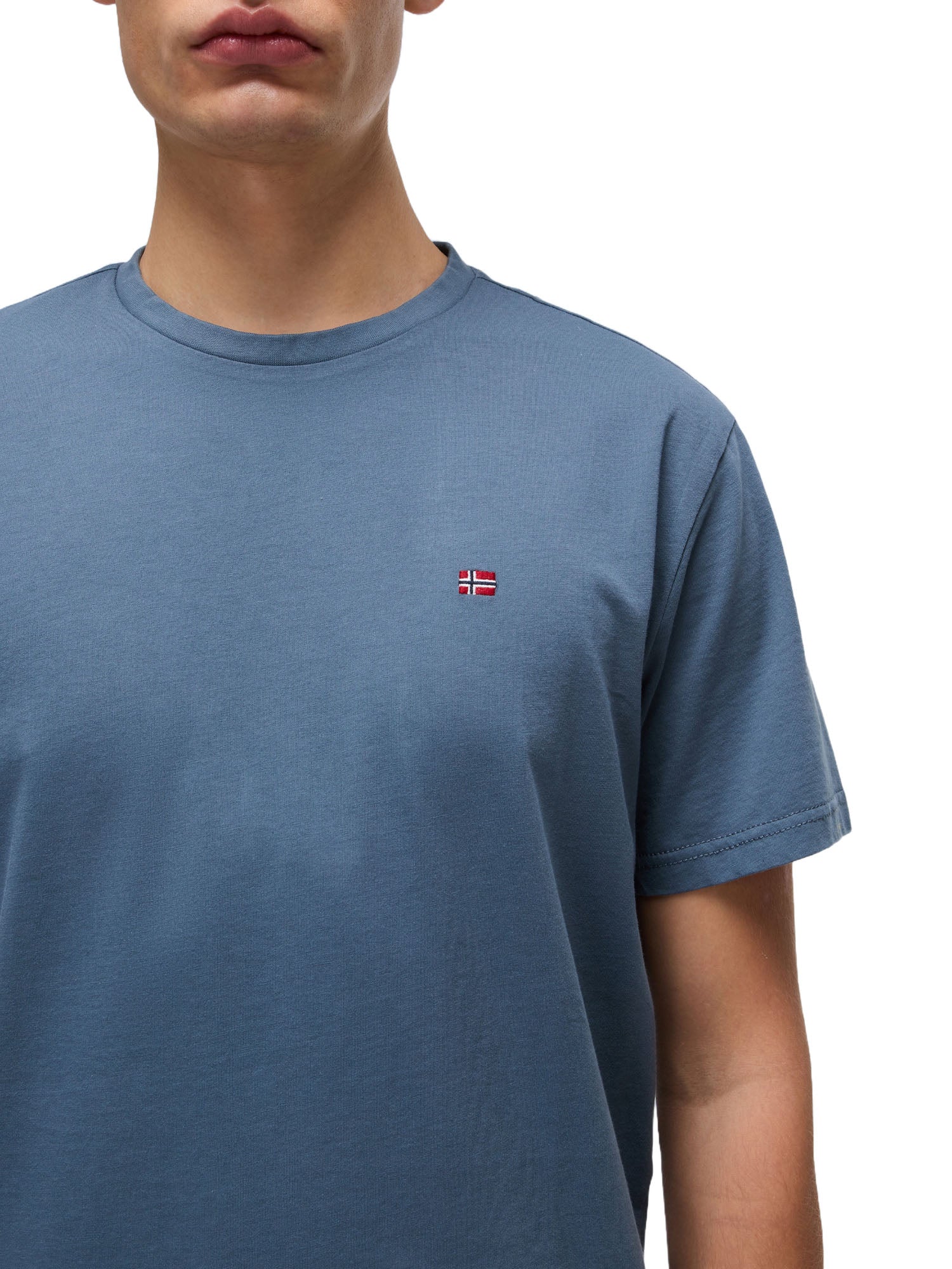 T-shirt Blu Chiaro Napapijri