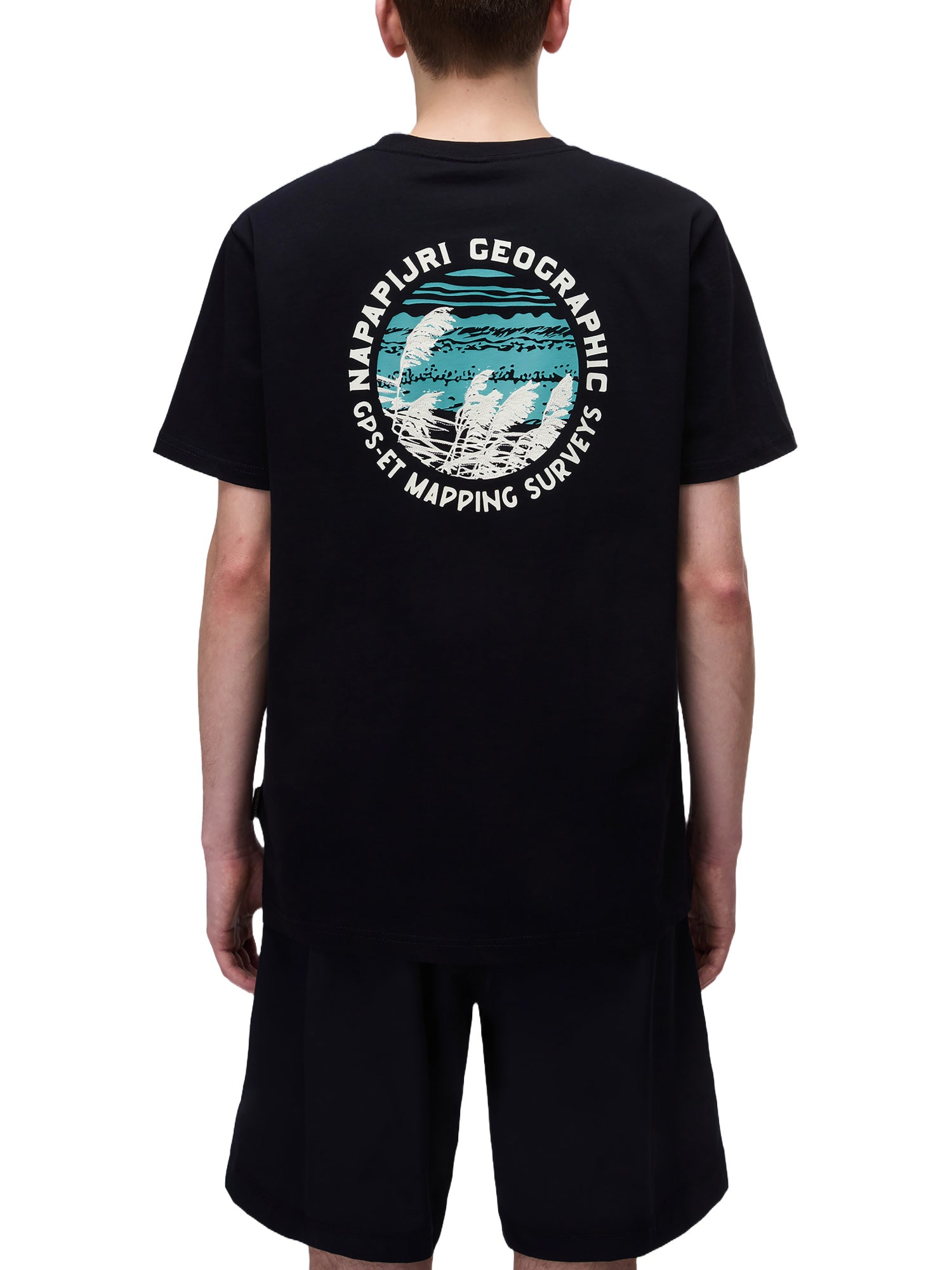 T-shirt Nero Napapijri