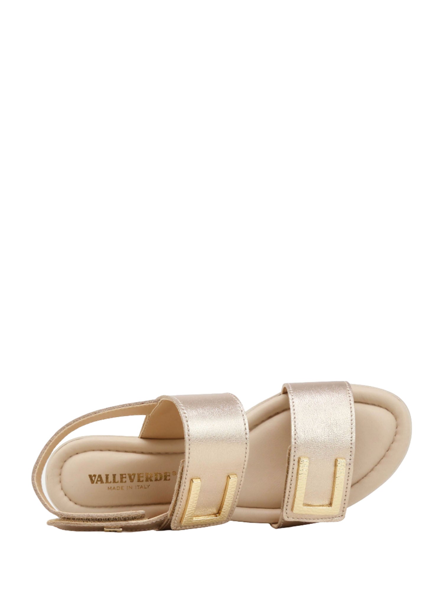 Sandali zeppa Rosa Valleverde