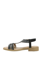 Sandali Nero Valleverde