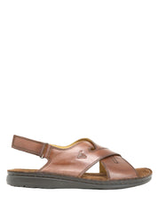 Sandali con strappi Marrone Valleverde