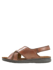 Sandali con strappi Marrone Valleverde