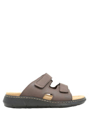 Sandali con strappi Marrone Valleverde