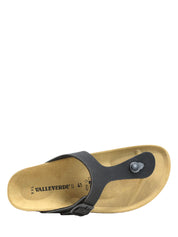 Sandali Nero Valleverde