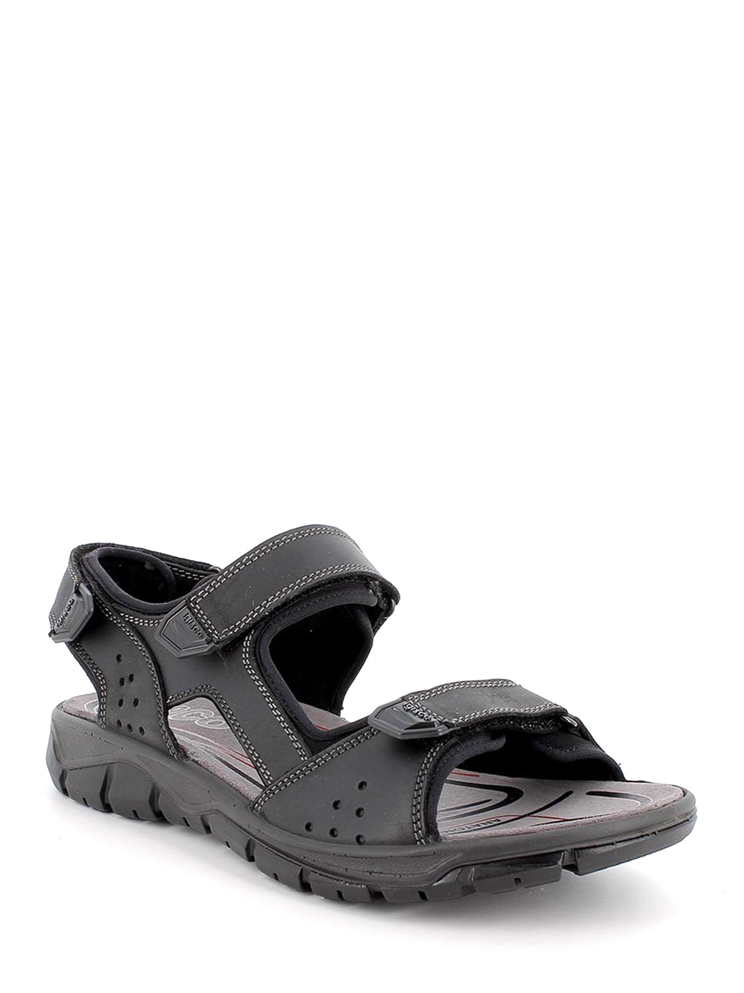 Sandali con strappi Nero Igi&co