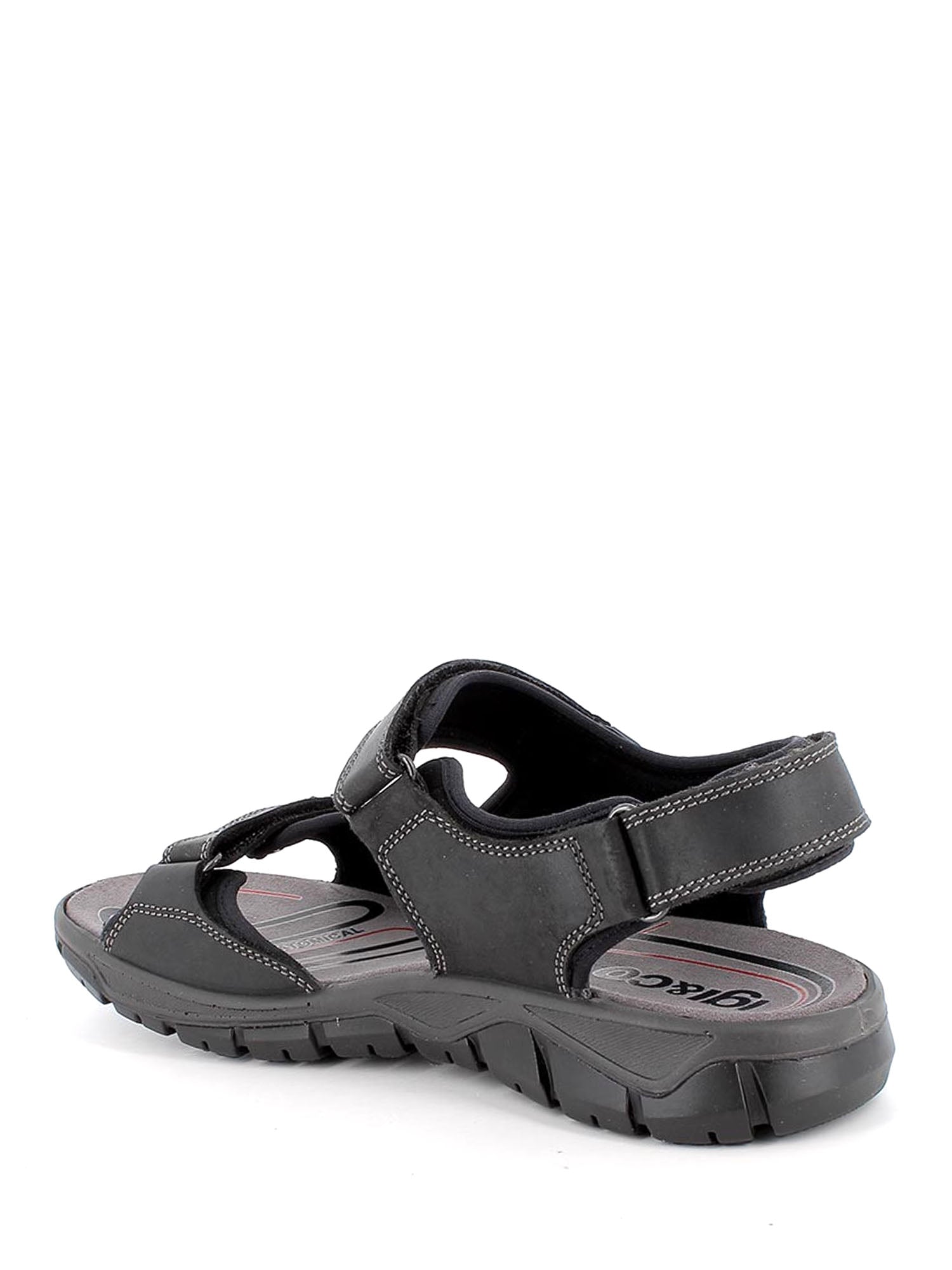 Sandali con strappi Nero Igi&co