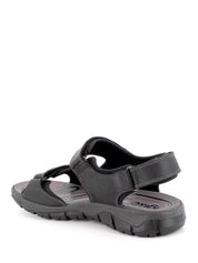 Sandali con strappi Nero Igi&co