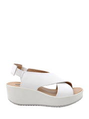 Sandali zeppa Bianco Igi&co