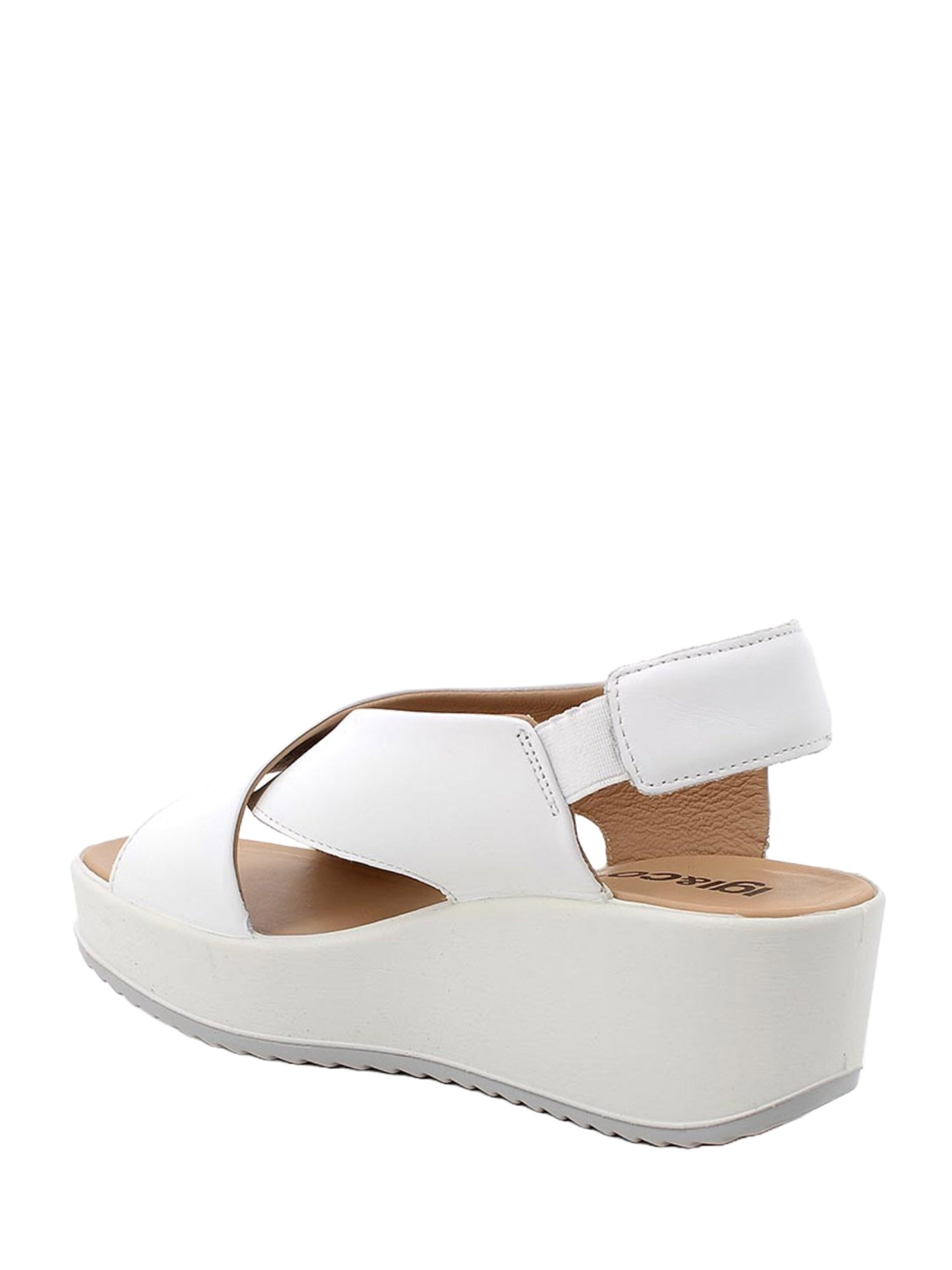 Sandali zeppa Bianco Igi&co