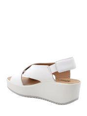 Sandali zeppa Bianco Igi&co