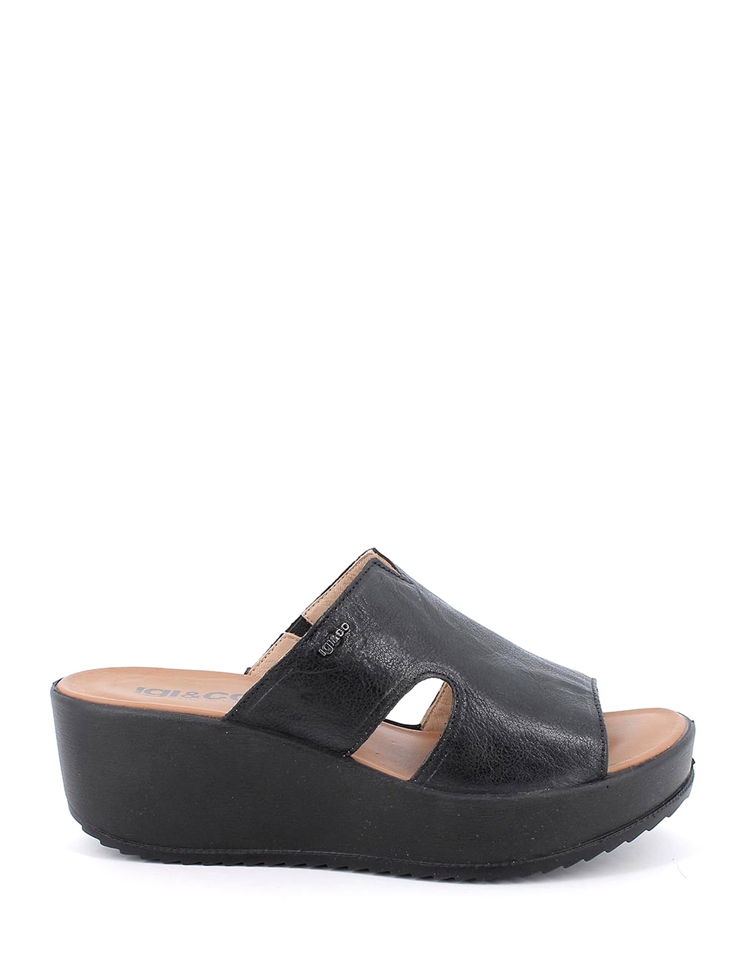 Sandali zeppa Nero Igi&co