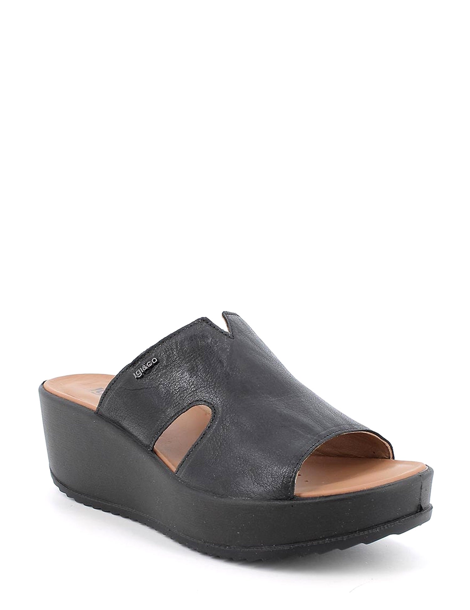 Sandali zeppa Nero Igi&co