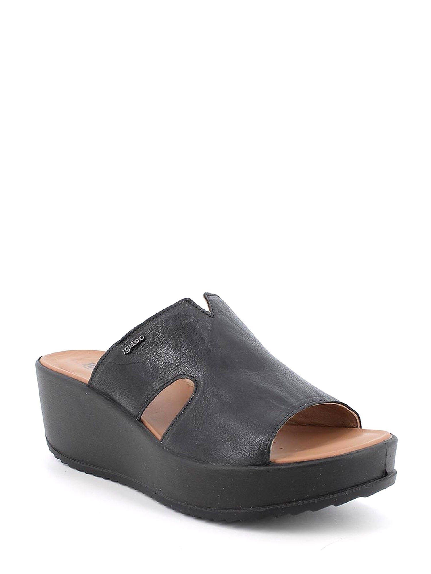 Sandali zeppa Nero Igi&co