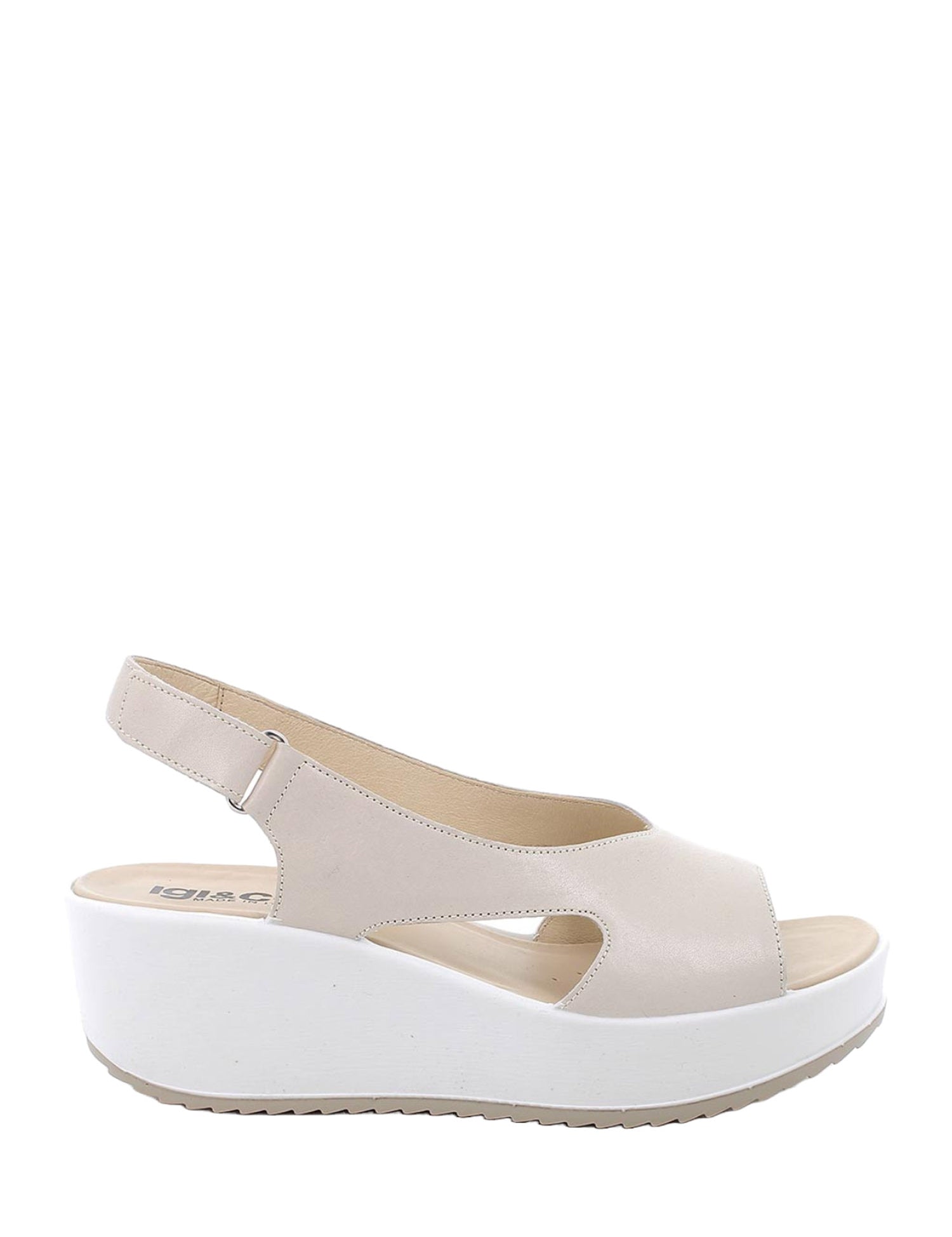 Sandali zeppa Beige Igi&co