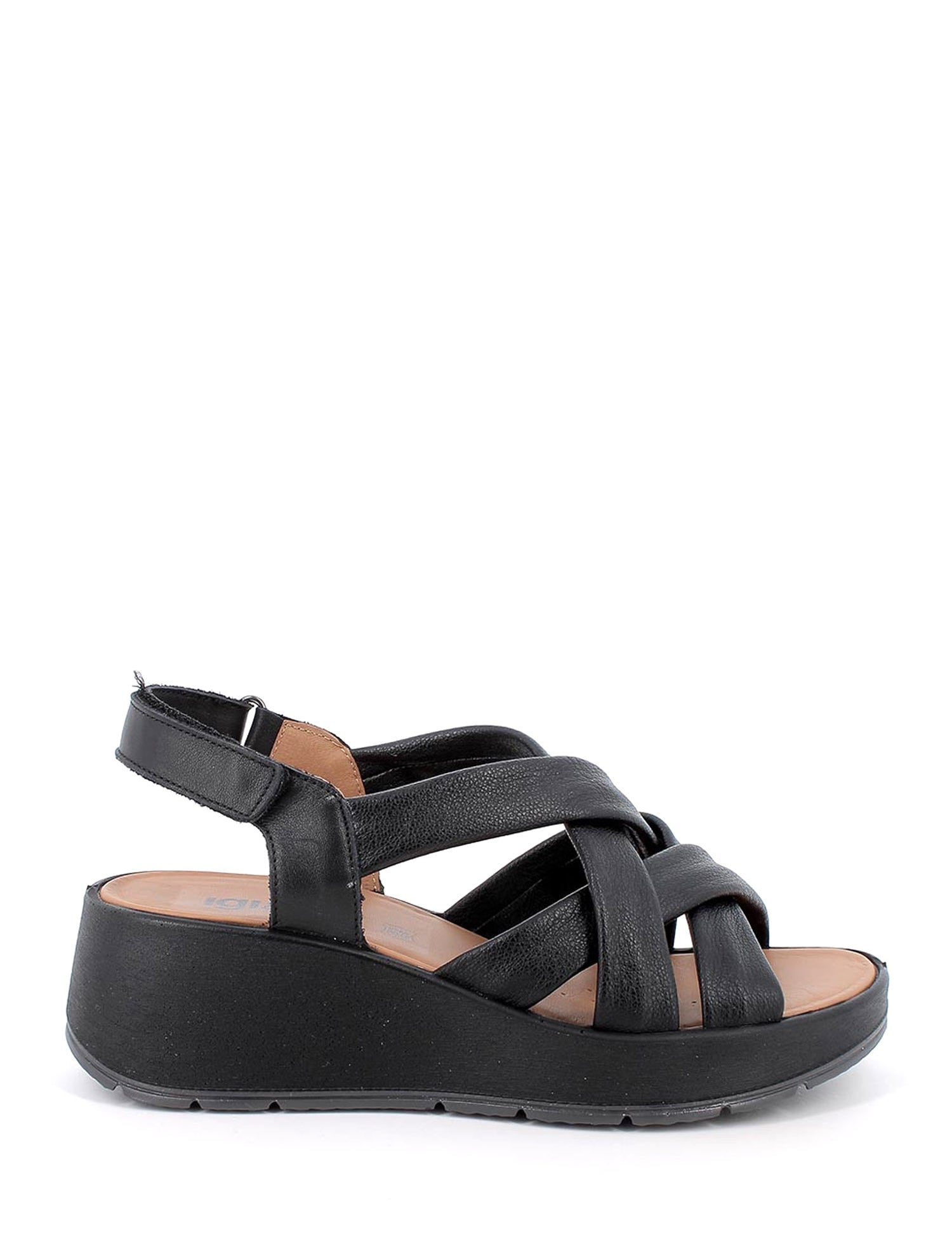Sandali zeppa Nero Igi&co