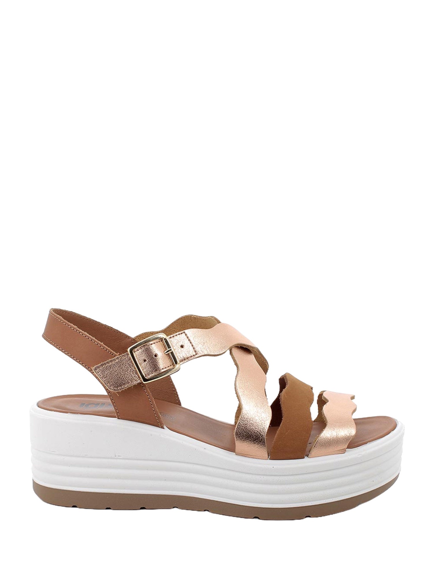 Sandali zeppa Marrone Igi&co