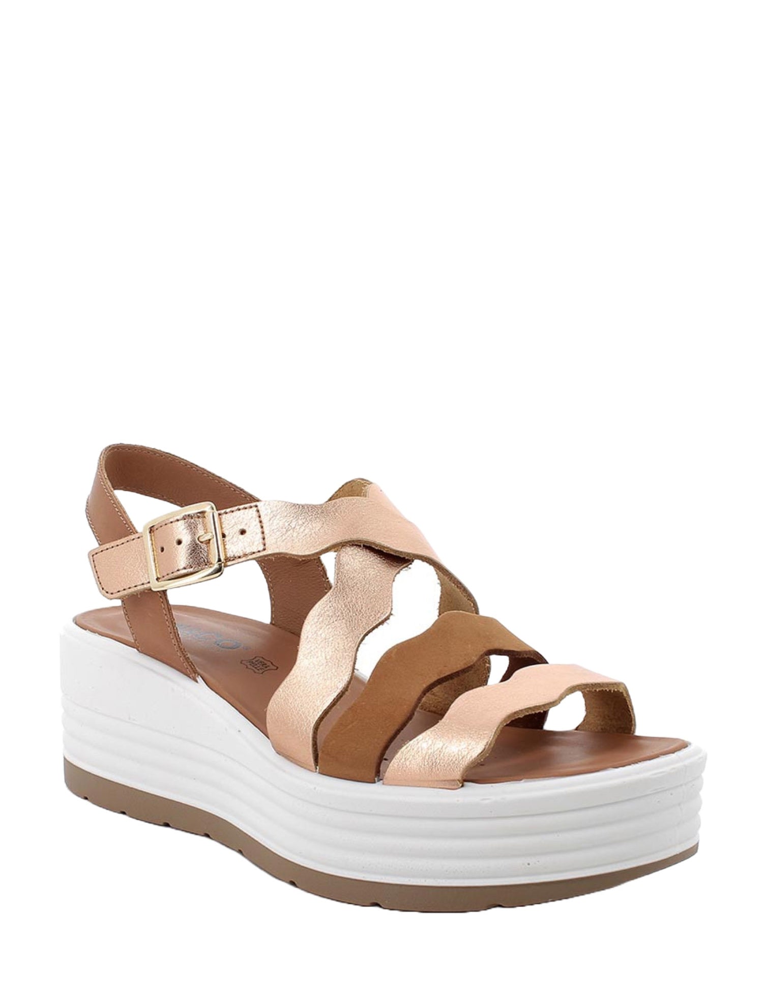 Sandali zeppa Marrone Igi&co