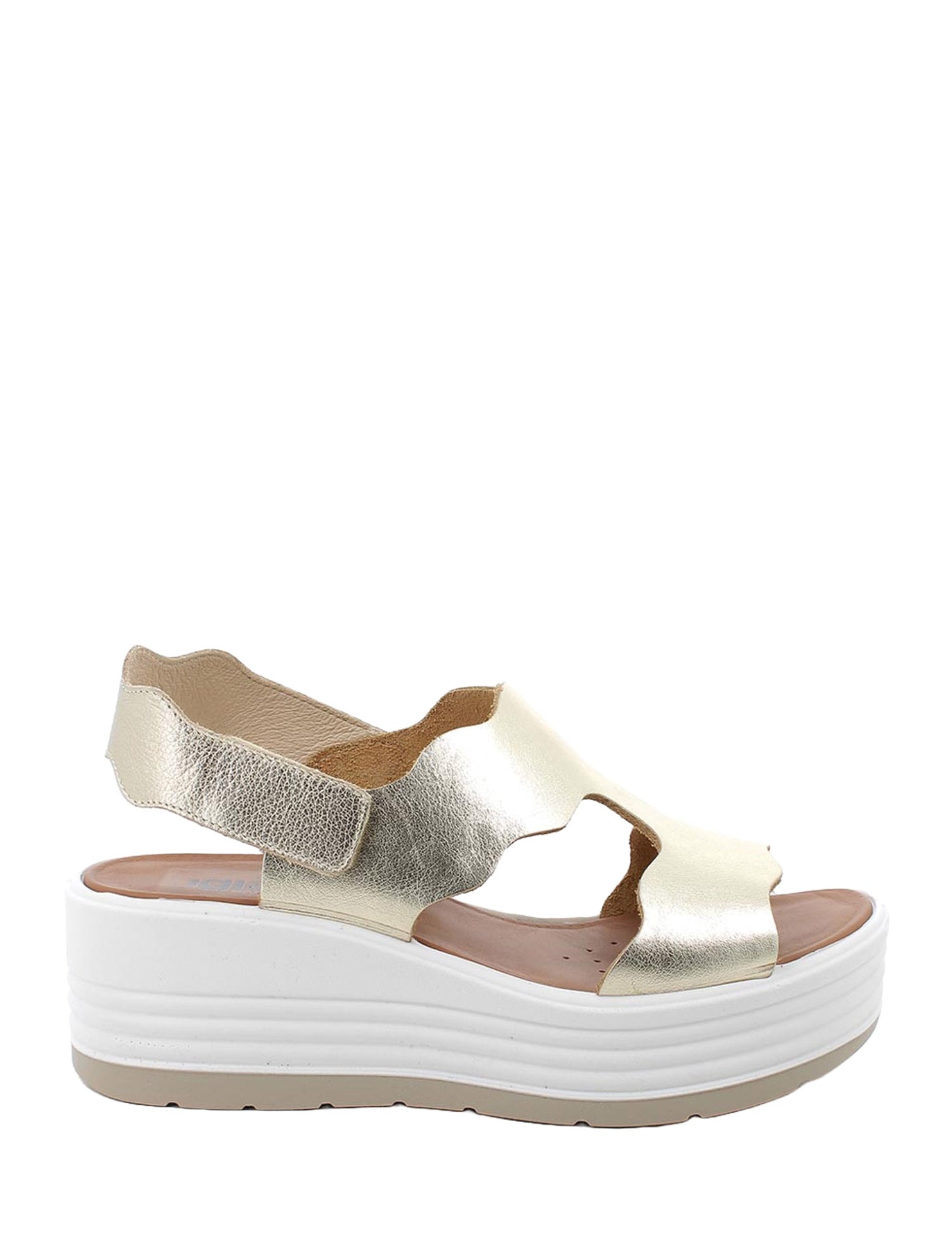 Sandali zeppa Dorato Igi&co