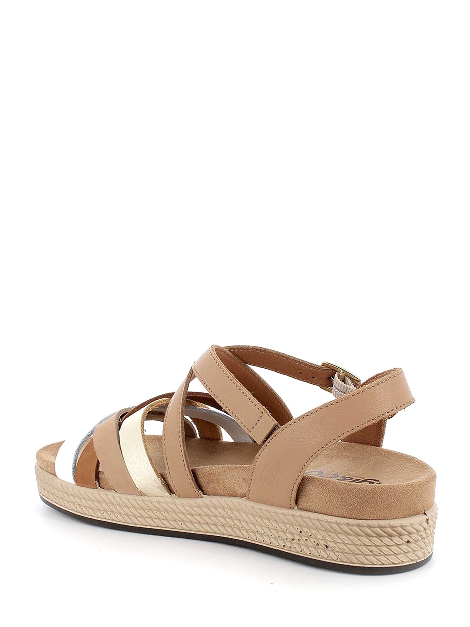 Sandali zeppa Marrone Igi&co