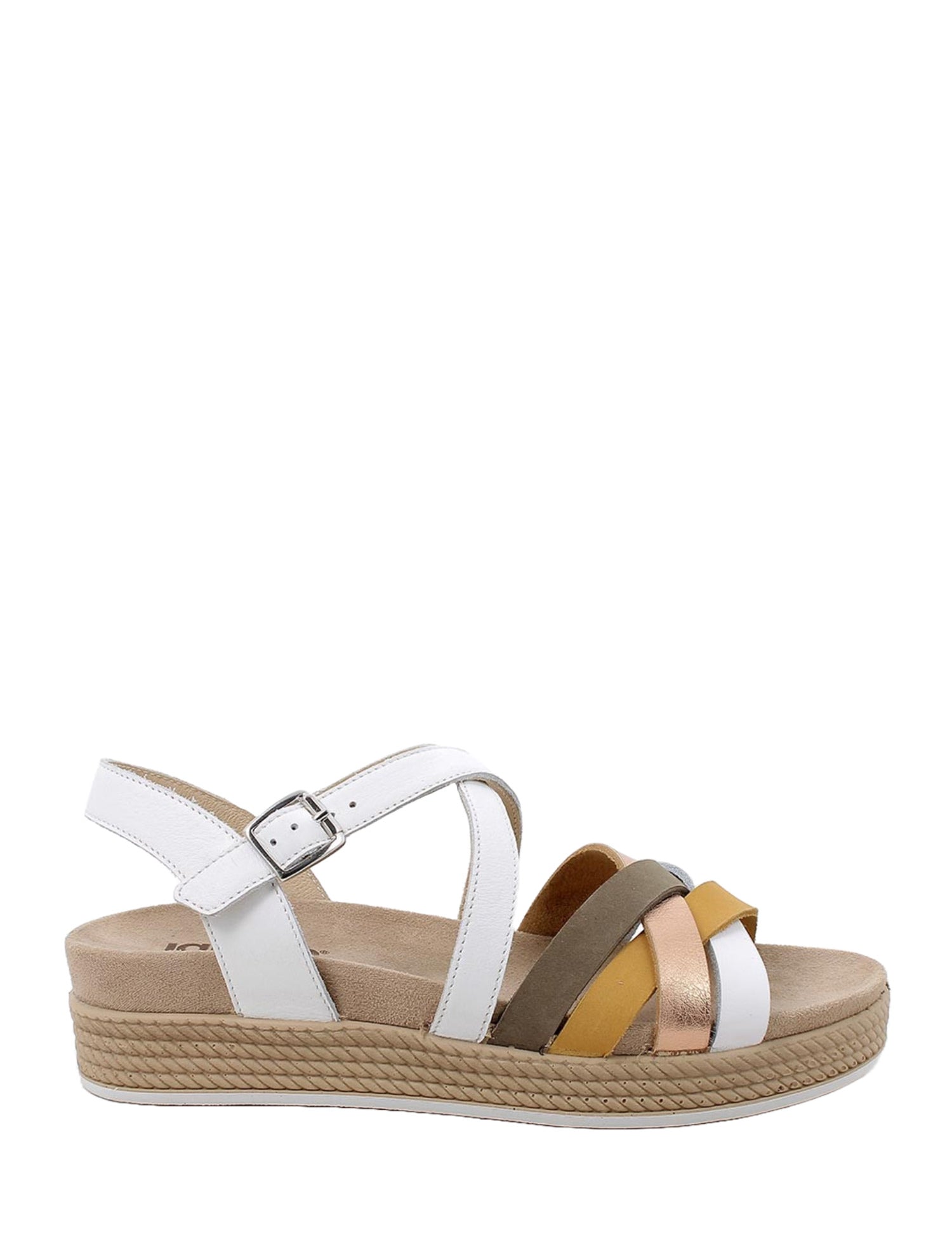 Sandali zeppa Bianco Igi&co