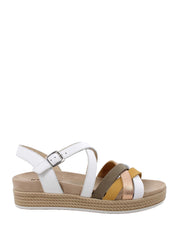 Sandali zeppa Bianco Igi&co